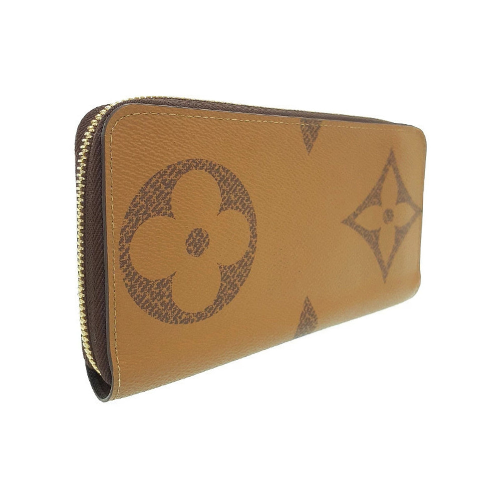 Louis Vuitton Giant Zippy Long Monogram Round Zipper Wallet Reverse